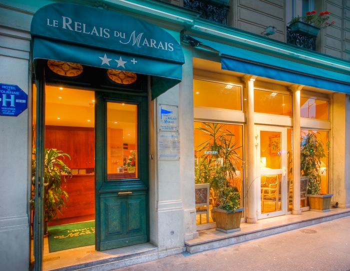 Hotel Le Relais Du Marais Paris Exterior foto